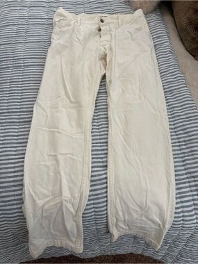 Taylor Stitch Cream Men's Pants